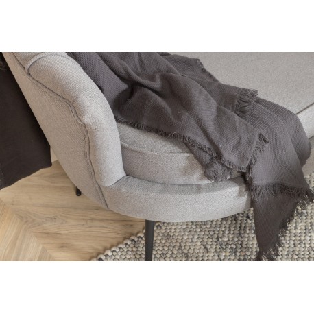 Calais 3 personers Sofa - Grå stof