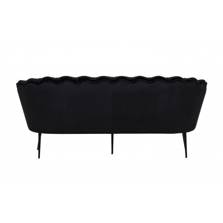 Calais 3 personers Sofa - Sort