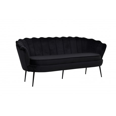 Calais 3 personers Sofa - Sort