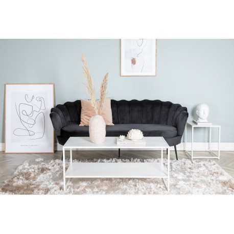 Calais 3 personers Sofa - Sort