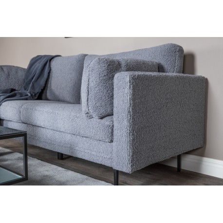 Boom Sofa - Sort og Mørkegrå