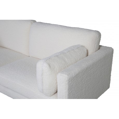 Boom 3 personers Sofa - Sort og Hvid