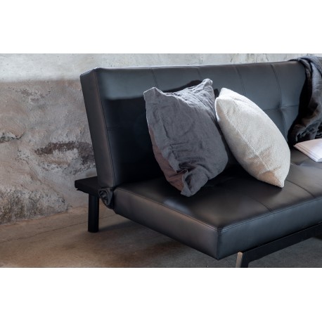 Bodil Sovesofa - Sort PU
