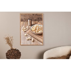 Popcorn Plakat - Beige