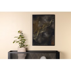 Wave Plakat - Multifarvet