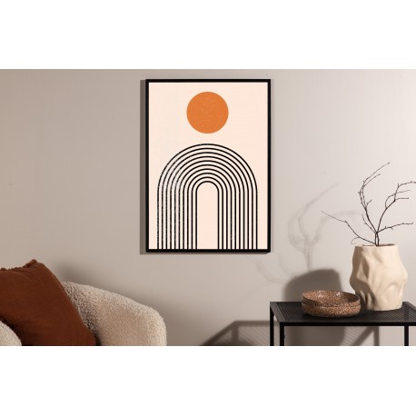 Tempel Plakat 30 x 40 - Beige