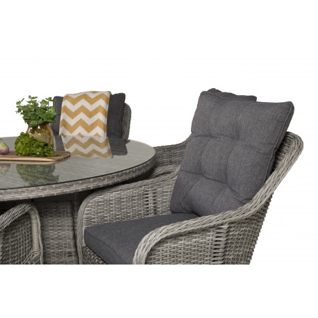 Volta Rundt Loungesæt - Havemøbelsæt - Grå