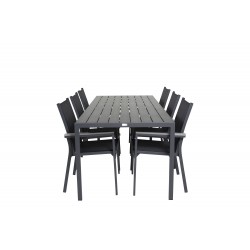 Loungesæt - Havemøbelsæt i Sort