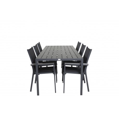 Loungesæt - Havemøbelsæt i Sort