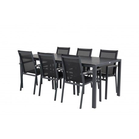 Loungesæt - Havemøbelsæt i Sort