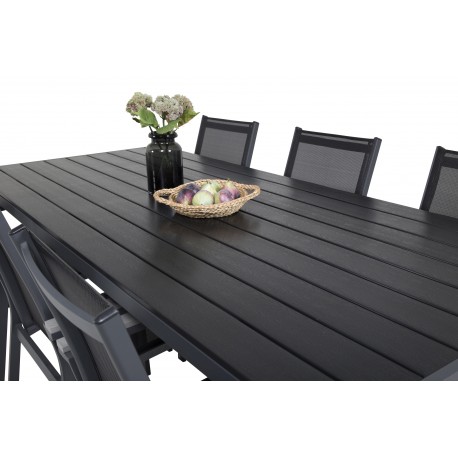 Loungesæt - Havemøbelsæt i Sort