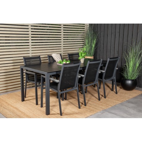 Loungesæt - Havemøbelsæt i Sort