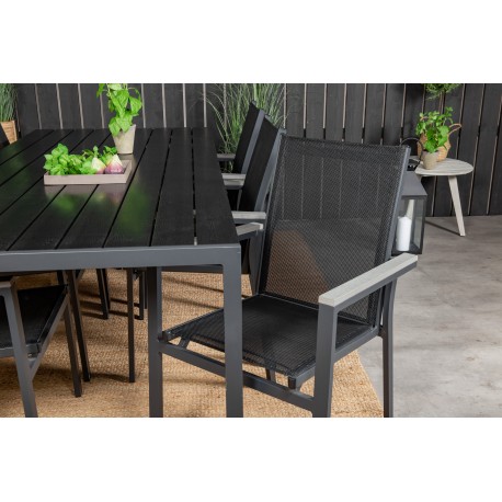 Loungesæt - Havemøbelsæt i Sort