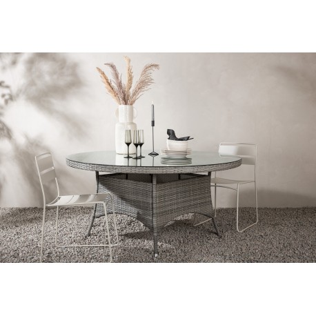 Volta Rundt Havebord Ø150 cm- Grå