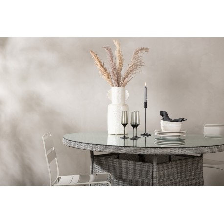 Volta Rundt Havebord Ø150 cm- Grå