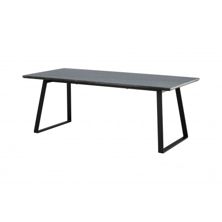 Estelle ægte Marmor Spisebord 200x90cm - Sort
