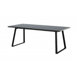 Estelle ægte Marmor Spisebord 200x90cm - Sort
