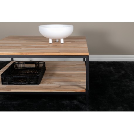 Cirebon Sofabord 80 x 80 cm - Teak & Stå