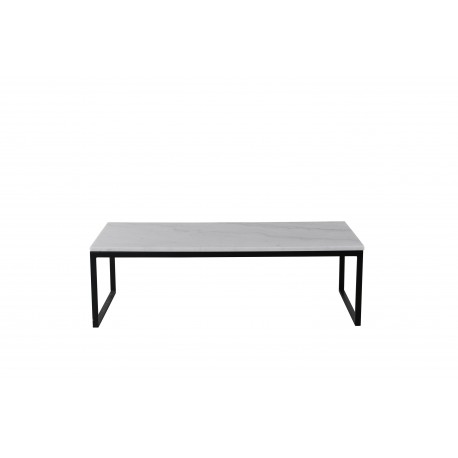 Estelle Ægte hvid Marmor Sofabord - 120 x 60cm