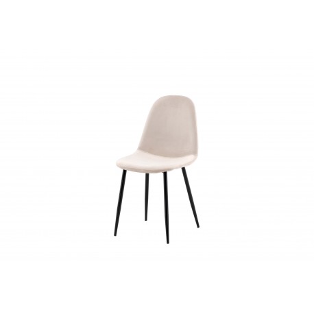 Polar Spisebordsstol - Beige Velour