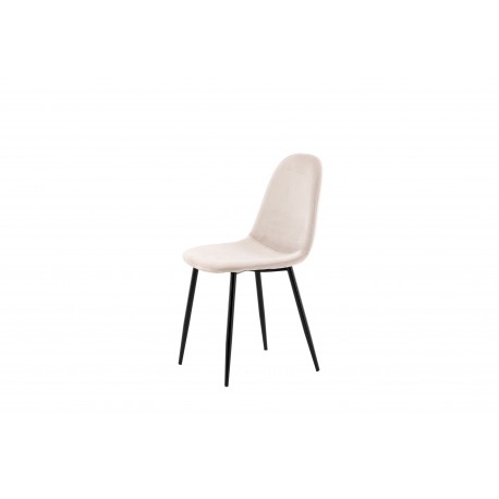 Polar Spisebordsstol - Beige Velour
