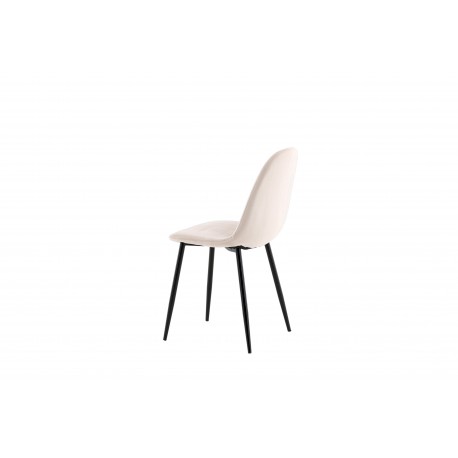 Polar Spisebordsstol - Beige Velour