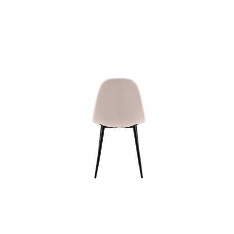 Polar Spisebordsstol - Beige Velour
