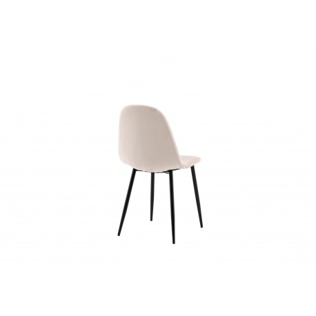 Polar Spisebordsstol - Beige Velour