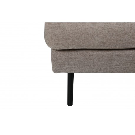 Zoom U-Sofa Brun - Beige og Sort