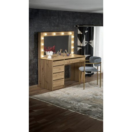 HOLLYWOOD XL Sminkebord med spejl - EG