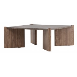 Rogaland Sofabord 100x100cm - Brun