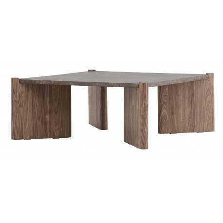 Rogaland Sofabord 100x100cm - Brun