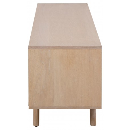 Marte Tv-bord Hvidolieret Eg 180cm