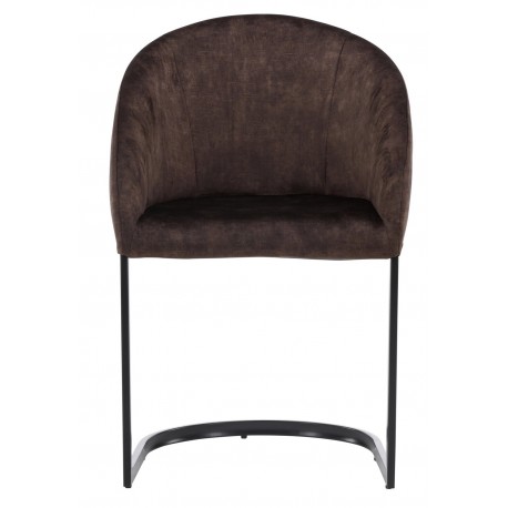 Aften Spisestuestol - Sort og Brun