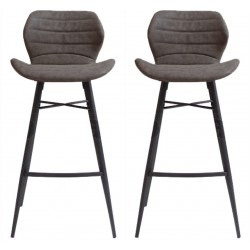2 x Odin barstol grå OUTLET