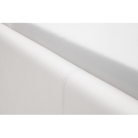 Dobbeltseng Pisa 160x200 - hvid