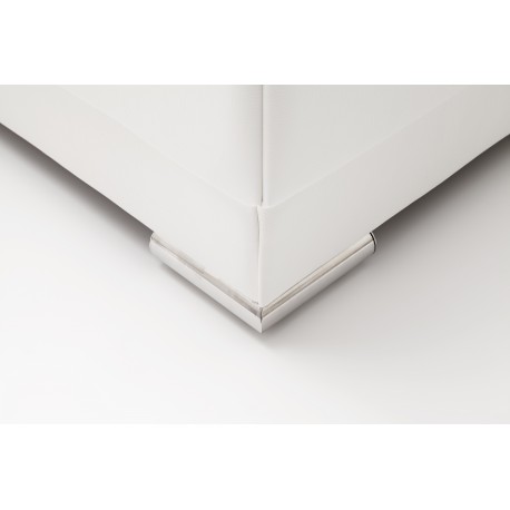 Dobbeltseng Pisa 160x200 - hvid