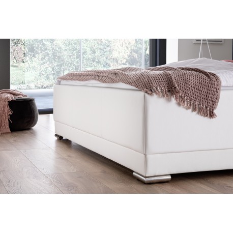 Dobbeltseng Pisa 160x200 - hvid