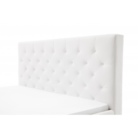 Dobbeltseng Pisa 160x200 - hvid