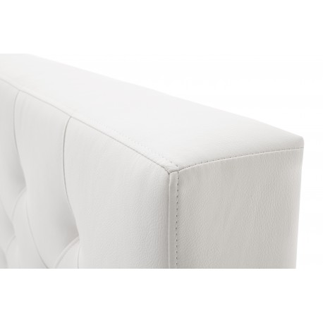 Dobbeltseng Pisa 160x200 - hvid