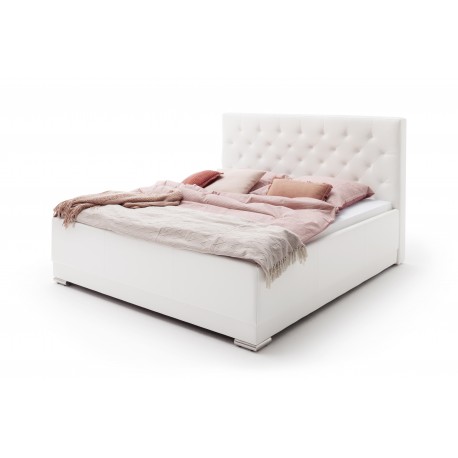 Dobbeltseng Pisa 160x200 - hvid