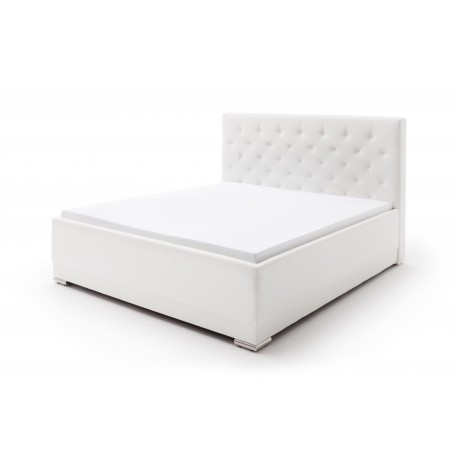 Dobbeltseng Pisa 160x200 - hvid