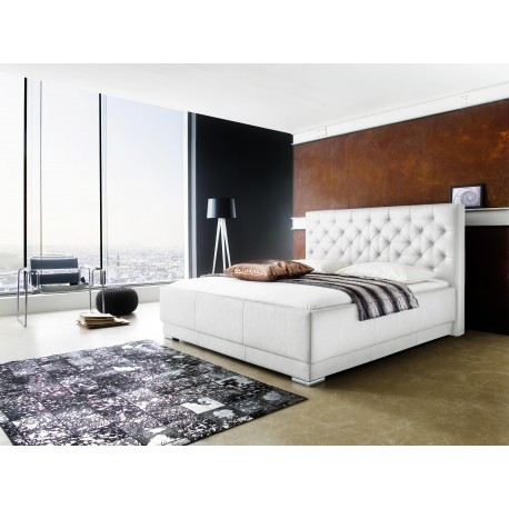 Dobbeltseng Pisa 160x200 - hvid