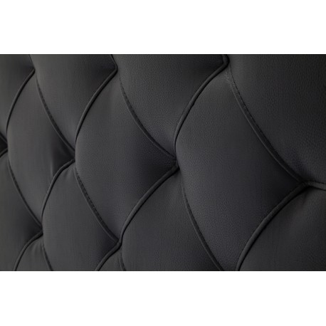 Dobbeltseng Pisa 160x200 - Sort