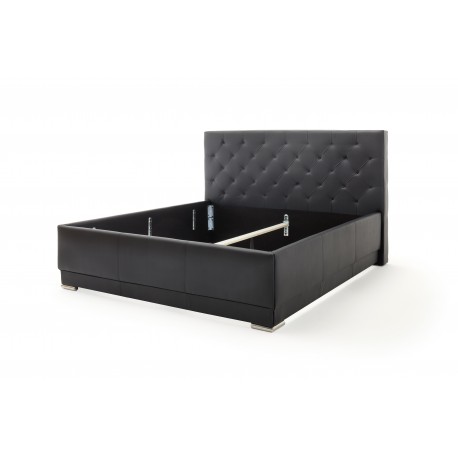 Dobbeltseng Pisa 160x200 - Sort