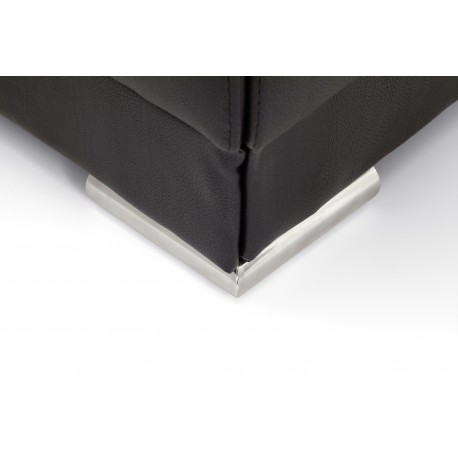 Dobbeltseng Pisa 160x200 - Sort