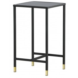 Dipp Bord 70 x 40 x 40 cm - Sort og Messing