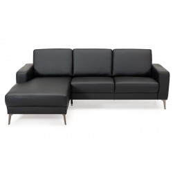 Lodbjerg Læder Chaiselong sofa Venstrevendt