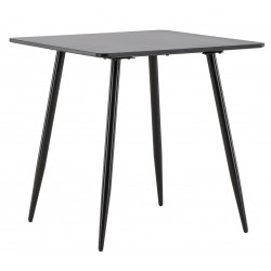 Polar Spisebord 75 x 75cm - Sort