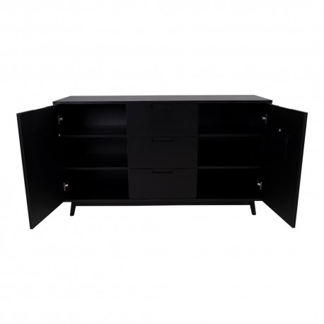 Copenhagen Skænk 150 cm Sort - Udstillingsmodel